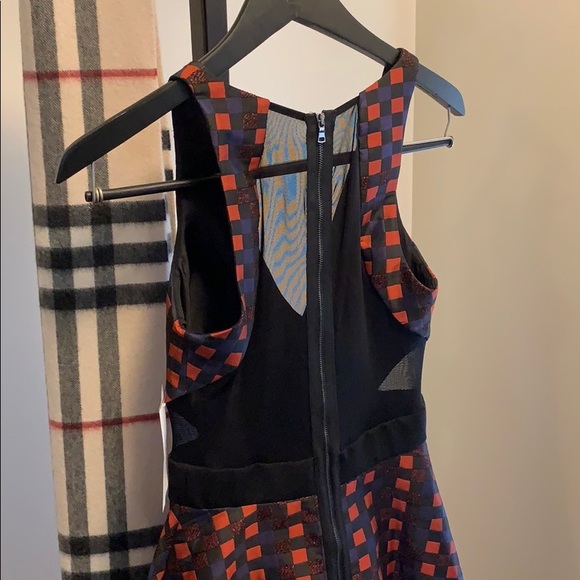 ABS by Allen Schwartz Vibrant Cocktail Dress - NWT - Picture 4 of 8